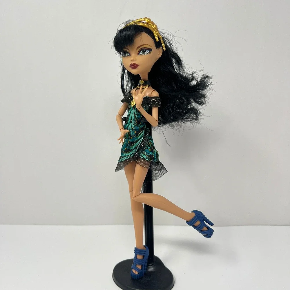 Monster High Cleo De Nile Doll Frights Camera Action 2008 Egyptian Princess